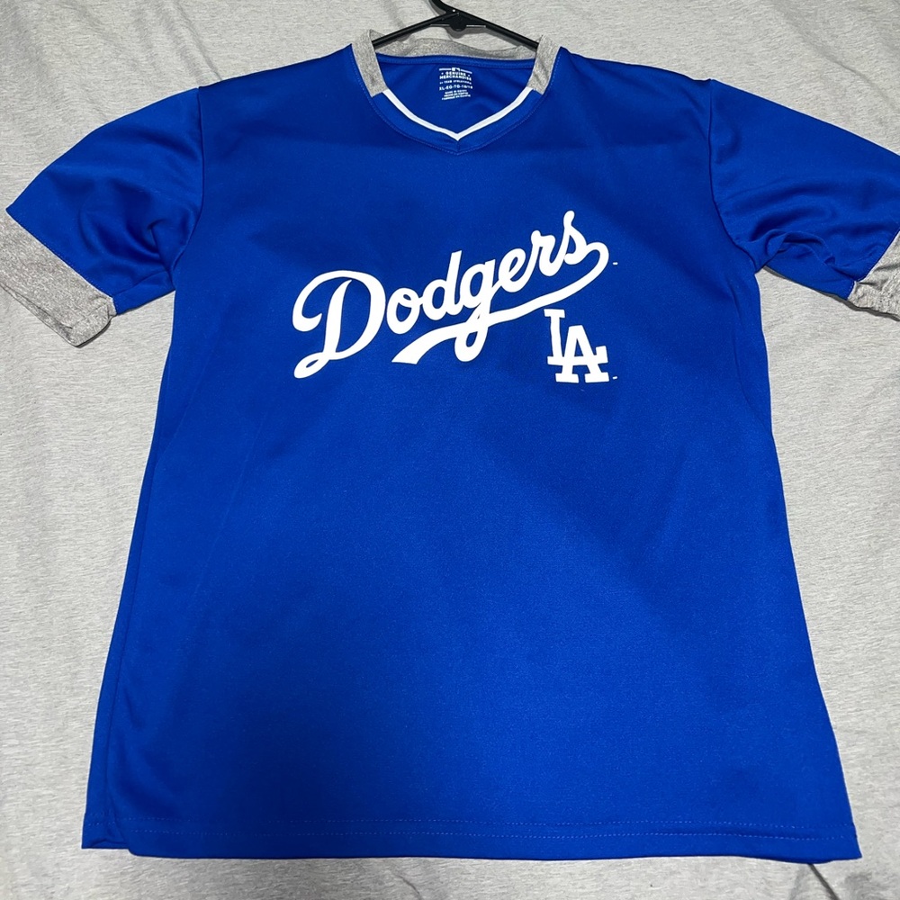 Dodgers Shirt Kids XL, used once